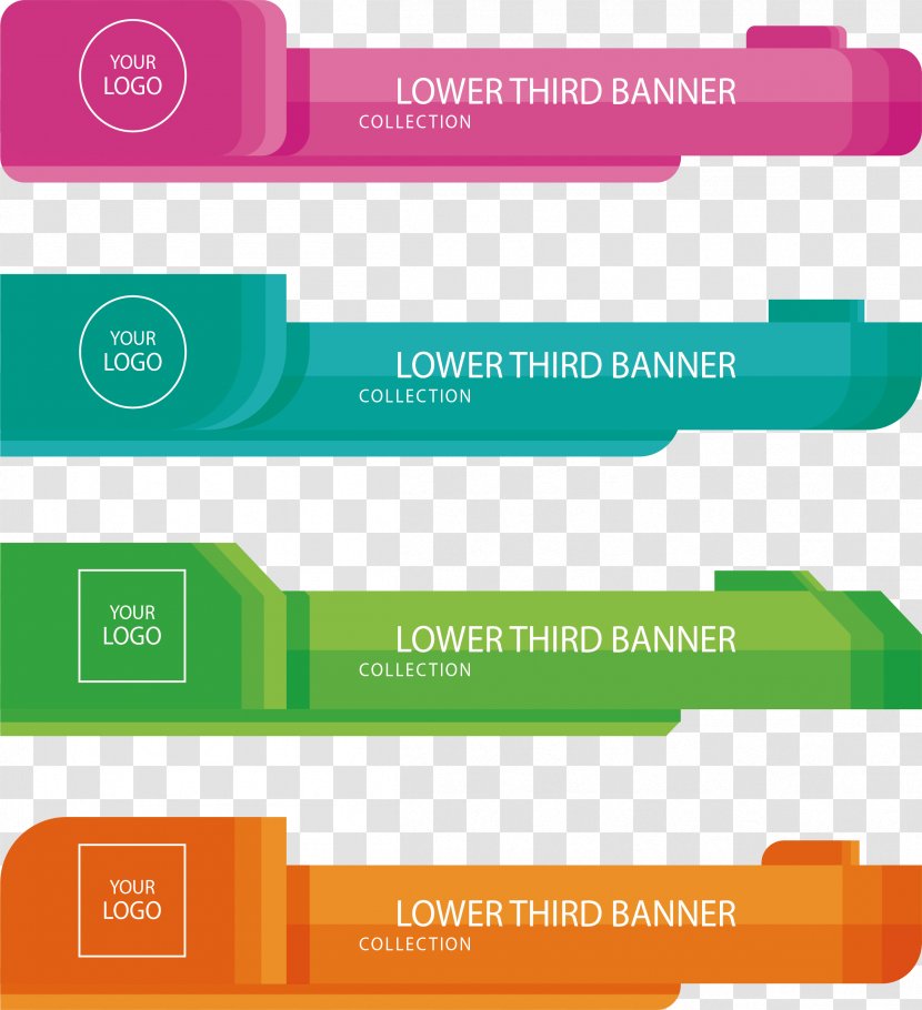 Web Banner Advertising Billboard - Diagram - Four-color Business Transparent PNG