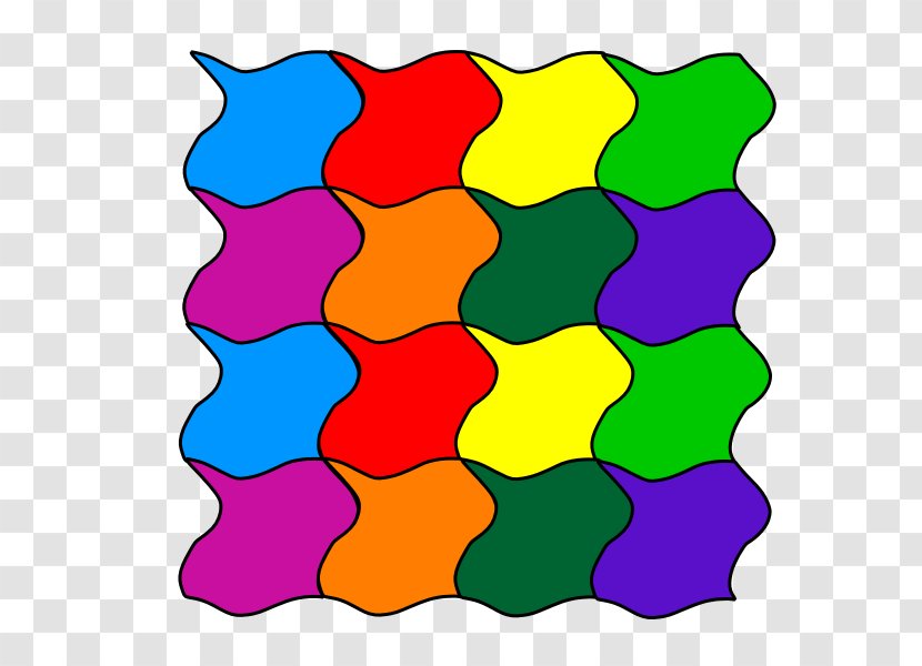 Tessellation Regular Polygon Shape Pattern - Area Transparent PNG