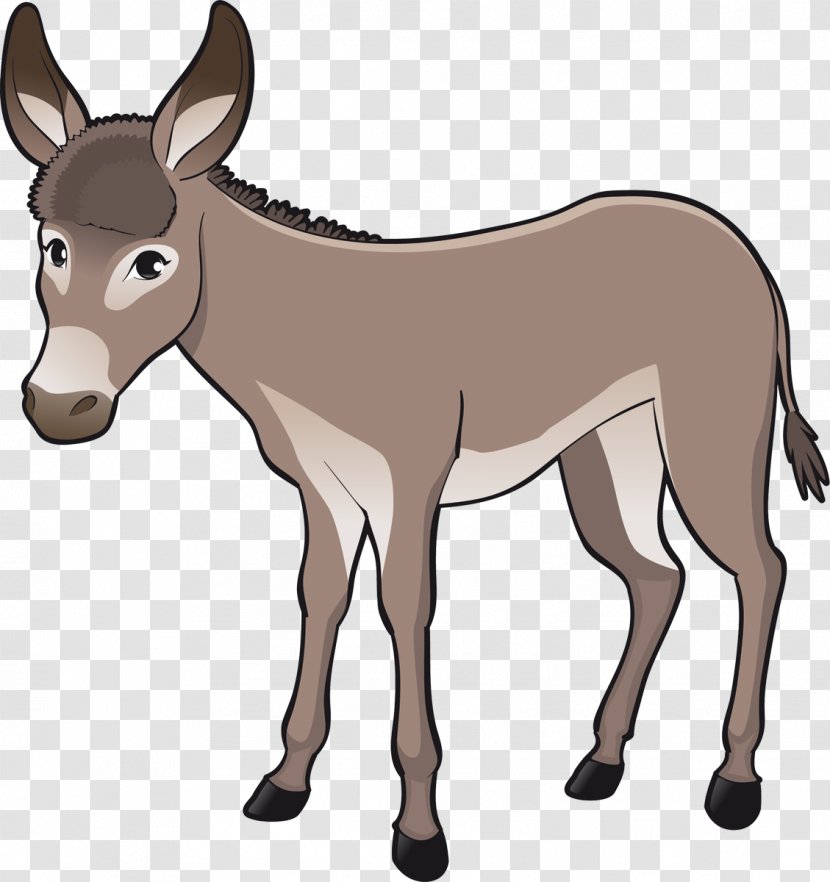 Goat Farm Livestock Clip Art - Horse Like Mammal - Donkey Transparent PNG