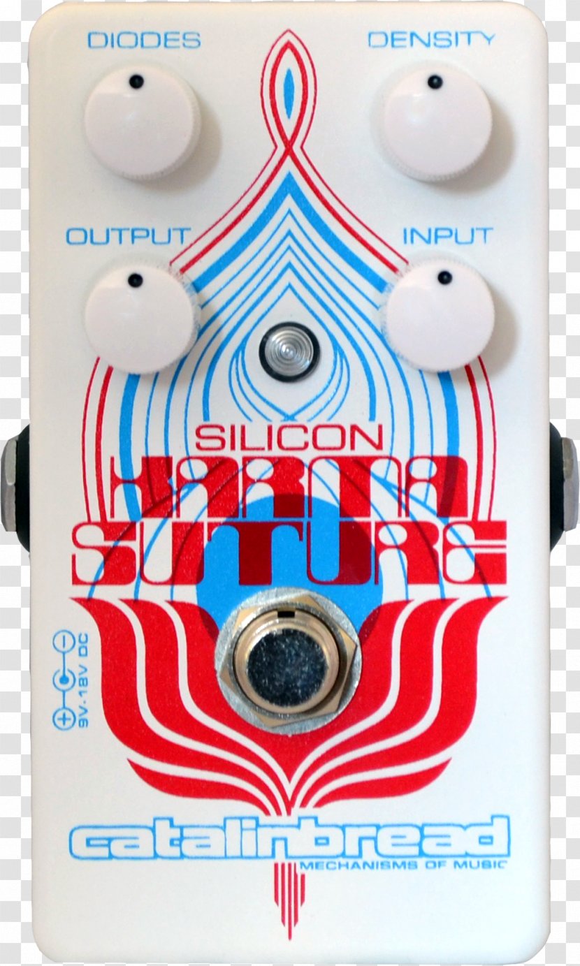 Distortion Effects Processors & Pedals Fuzzbox Fuzz Face Silicon - Flower - Electric Guitar Transparent PNG