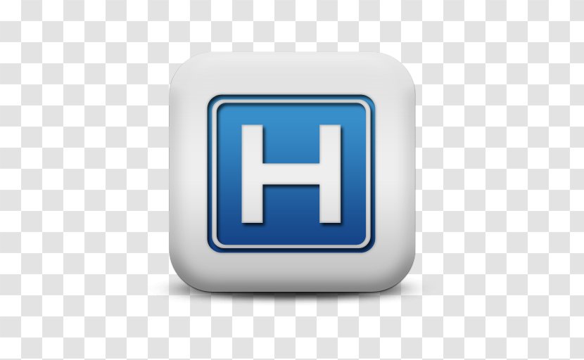 Mario Kon Hospital Sign Health - Rectangle - White Square Transparent PNG