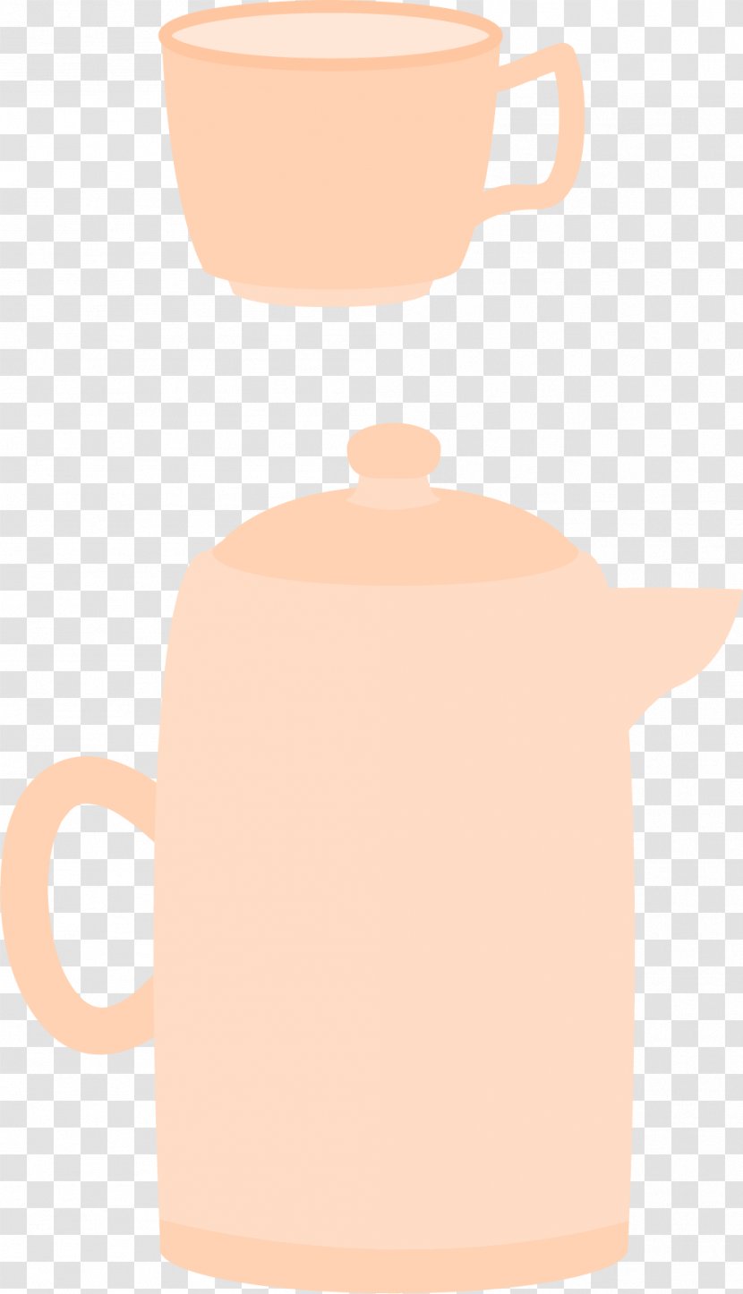 Coffee Cup Kettle Mug Teapot - Drinkware - Fresh Scented Tea Transparent PNG