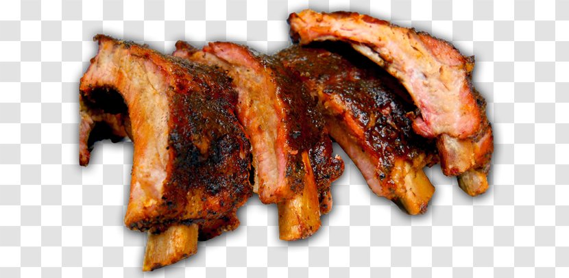 Spare Ribs Barbecue Meat Pork Roasting - Budapest Transparent PNG