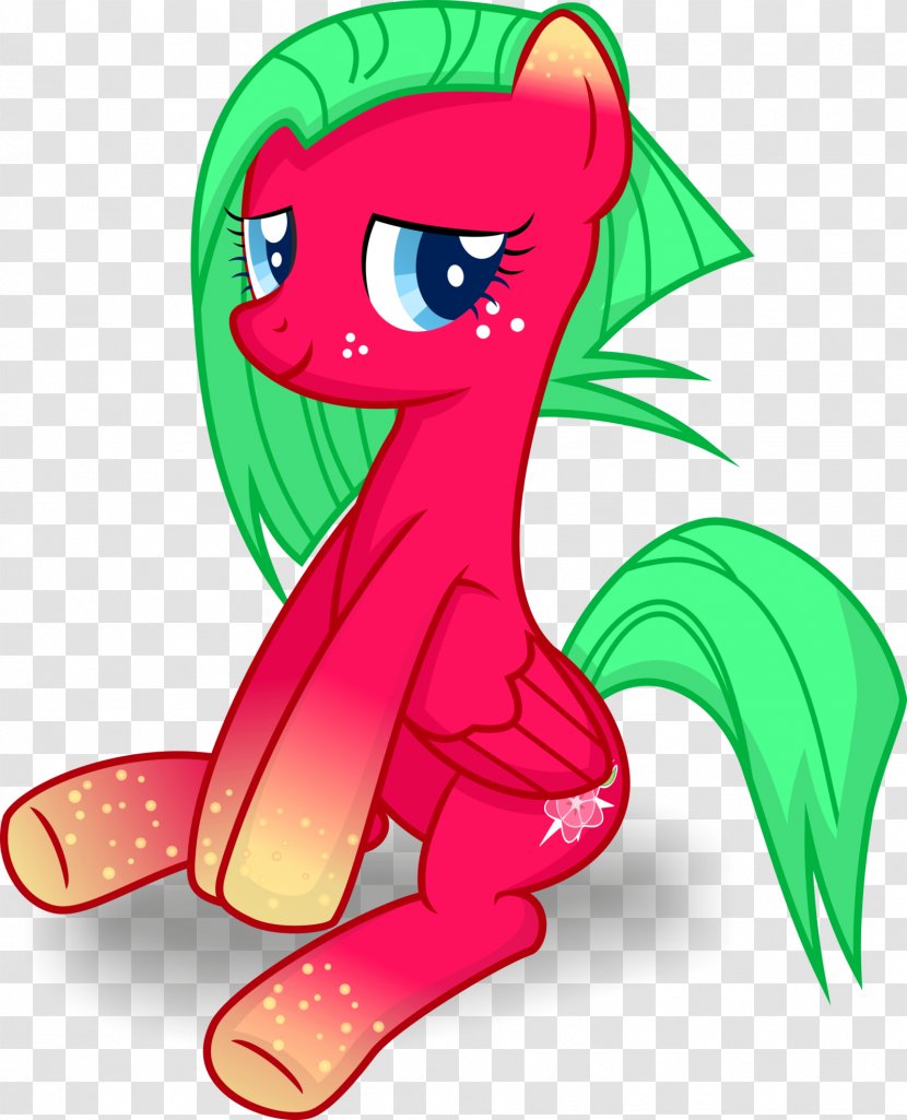 Pony Art Horse - Flower - Starberry Transparent PNG