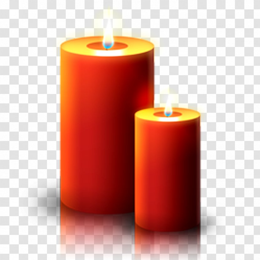 *christmas Candles Christmas Day - Flameless Candle Transparent PNG