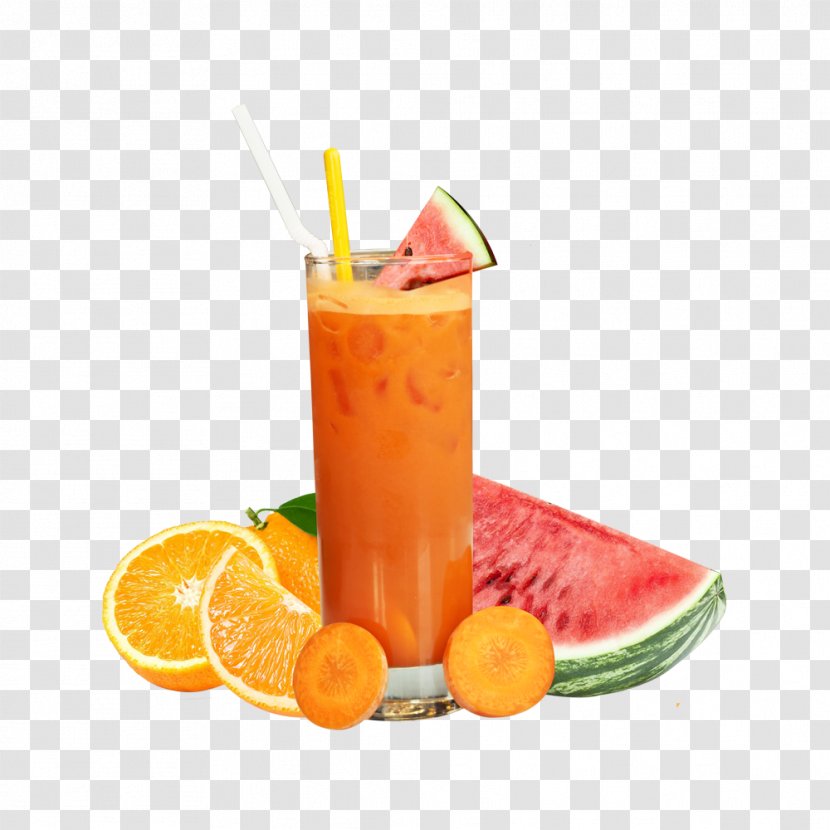 Grapefruit Juice Orange Coconut Water Cocktail Garnish - Health Shake Transparent PNG