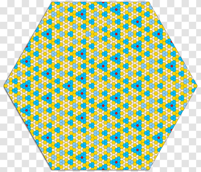 Line Point - Turquoise - Golden Hexagonal Transparent PNG