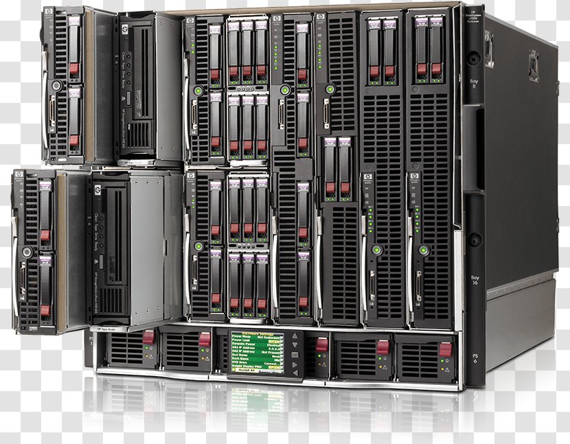Hewlett-Packard HP BladeSystem Blade Server Firmware Computer Servers - System Transparent PNG
