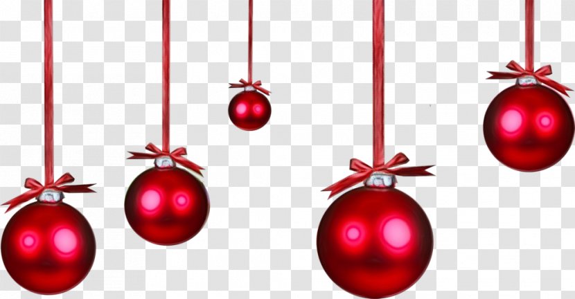 Christmas Tree Ornaments - Fir Ruby Transparent PNG