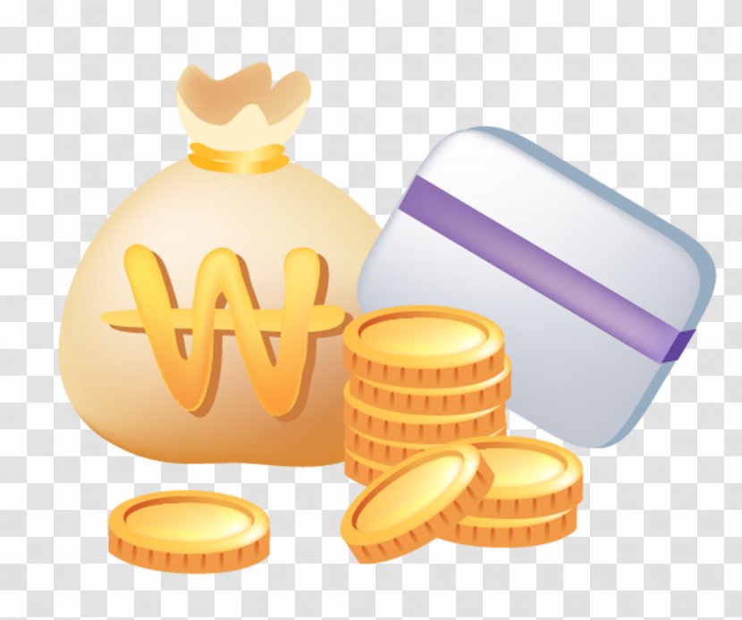 Money Bag Gold Coin - Financial Material Free Download Transparent PNG