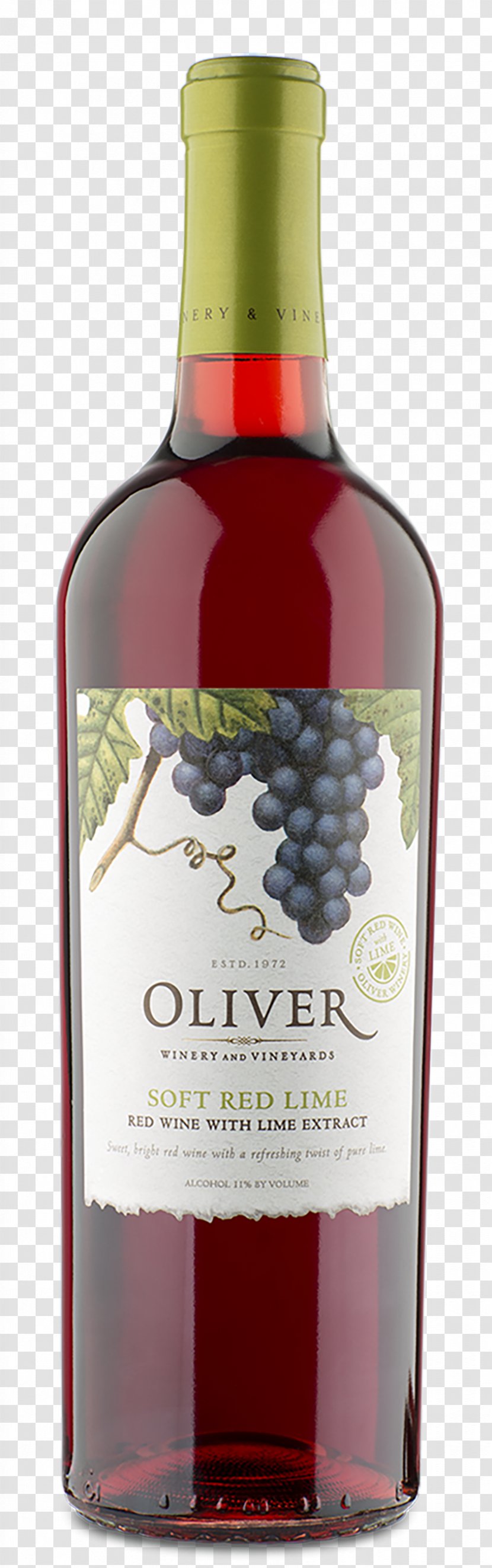 Dessert Wine Oliver Winery Red Liqueur - Clubs - Soft Transparent PNG