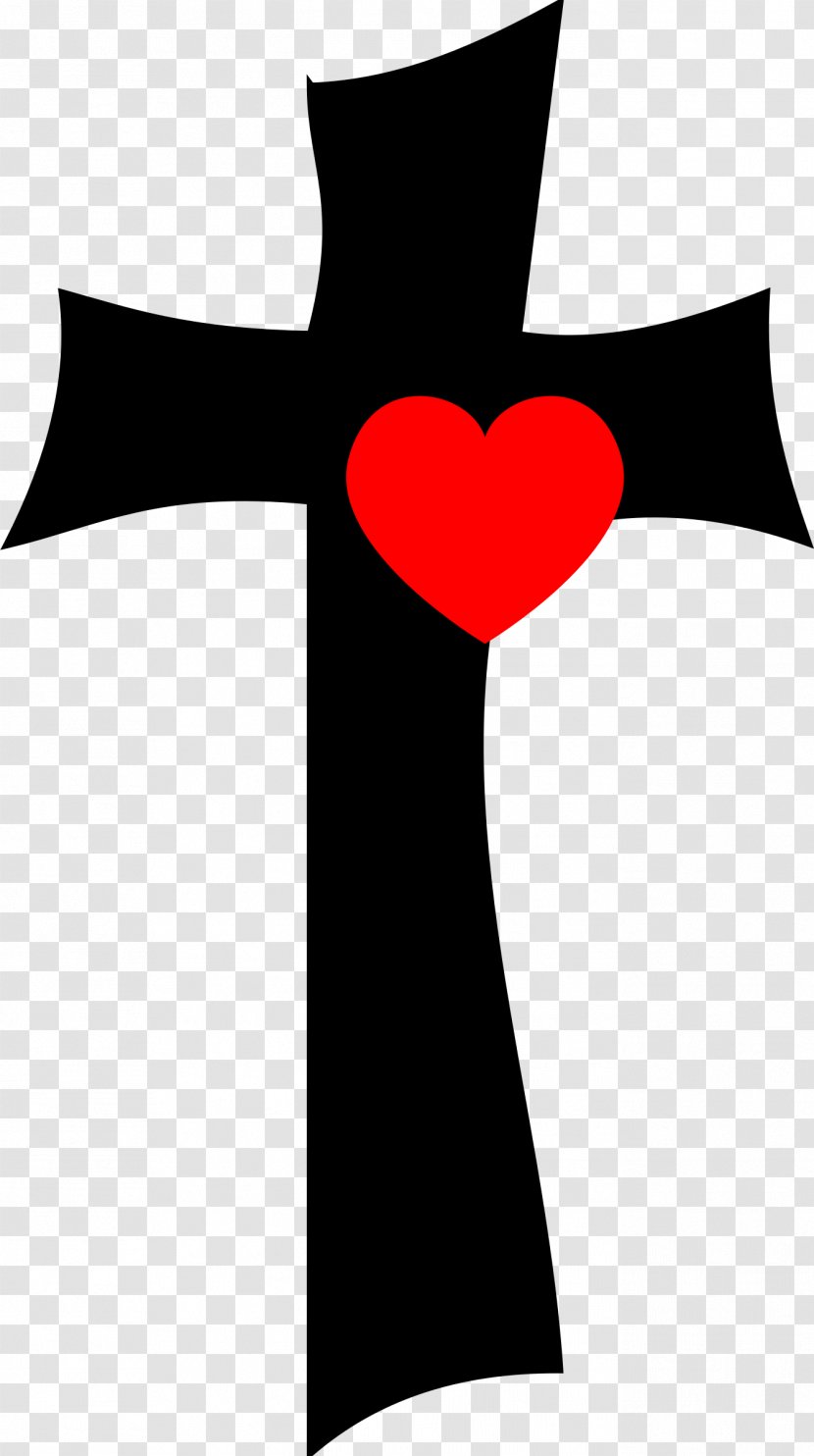 Cross Heart Clip Art - Tree - Hearts Cliparts Transparent PNG