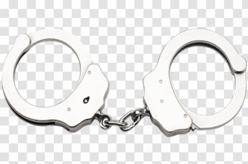 Handcuffs Police Officer Arrest Possession Of Stolen Goods - Crime Transparent PNG