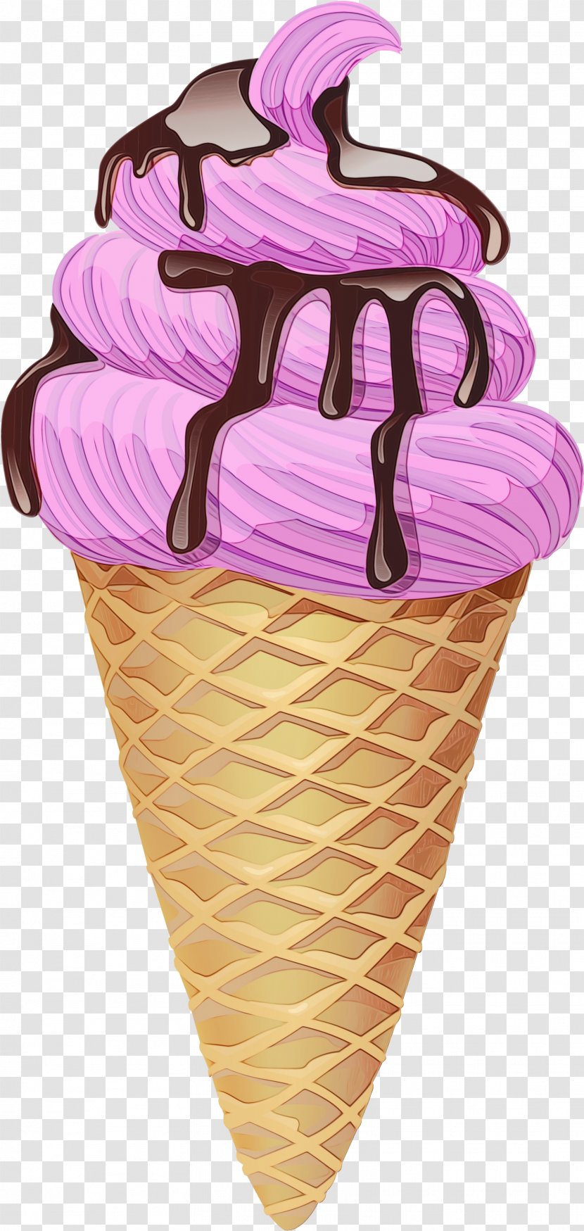 Ice Cream Cone Background - Cones - Neapolitan Dairy Transparent PNG