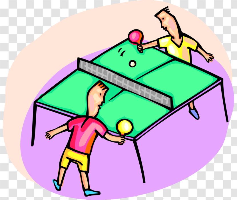 Clip Art Ping Pong Vector Graphics Illustration Game - Artwork Transparent PNG