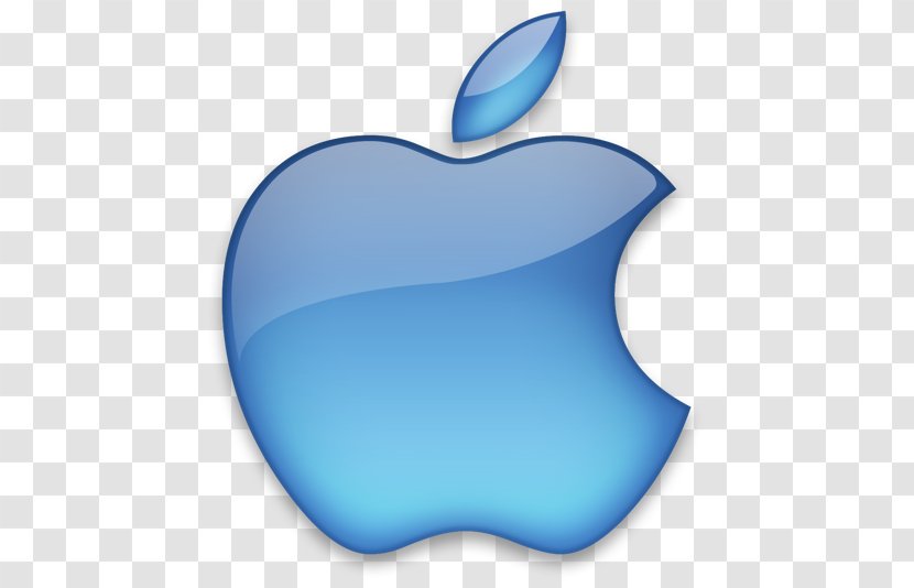 Apple Desktop Wallpaper Logo Blue - Iphone Transparent PNG