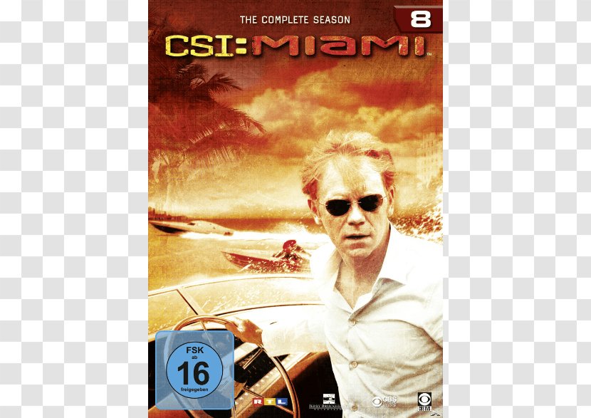 David Caruso CSI: Miami - Glasses - Season 8 Horatio Caine MiamiSeason 10Dvd Transparent PNG