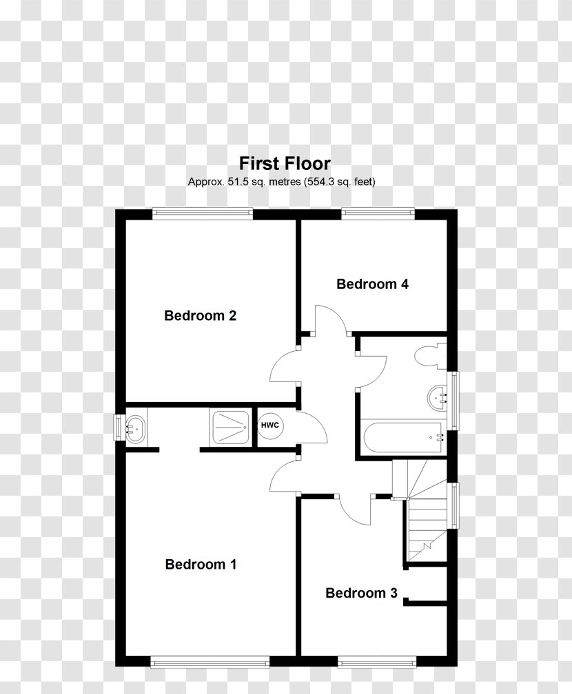 Worsley Floor Plan House Single-family Detached Home Bedroom - Area Transparent PNG