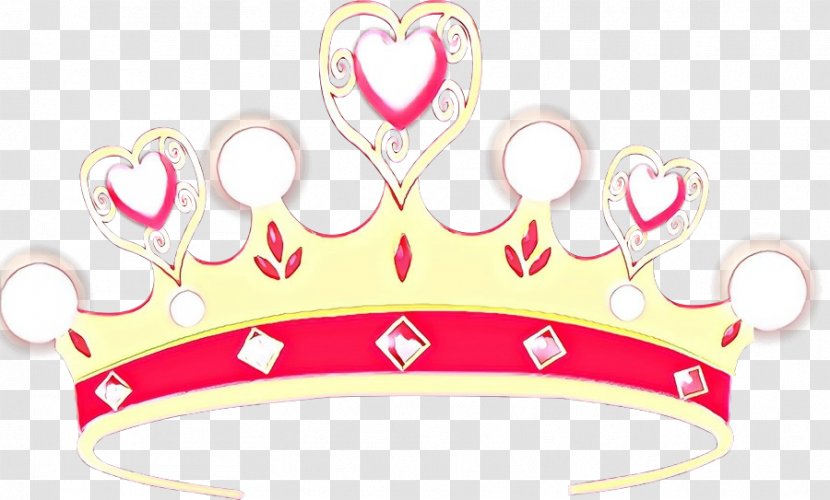 Crown - Fashion Accessory - Headpiece Heart Transparent PNG