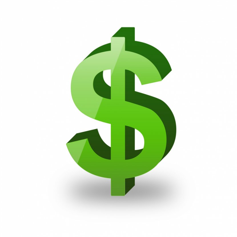 Dollar Sign Currency Symbol The Launch At Riverbank Clip Art - Falling Money Transparent PNG