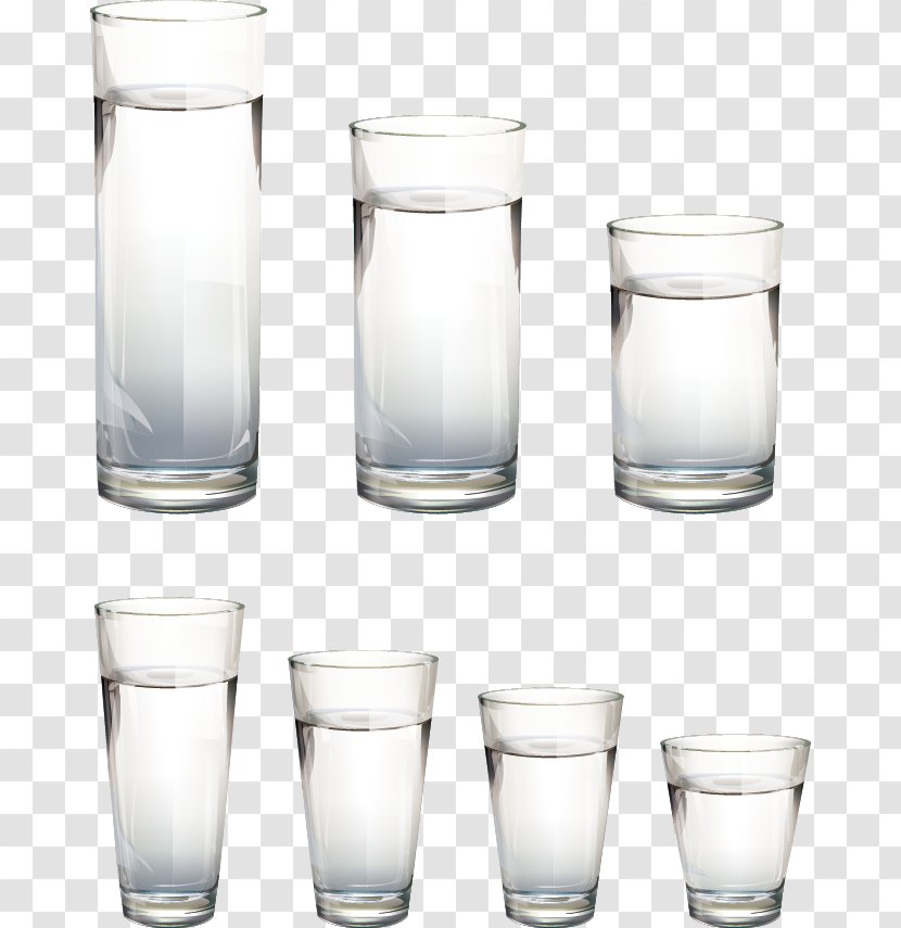 Highball Glass Cup Table-glass - Designer Transparent PNG