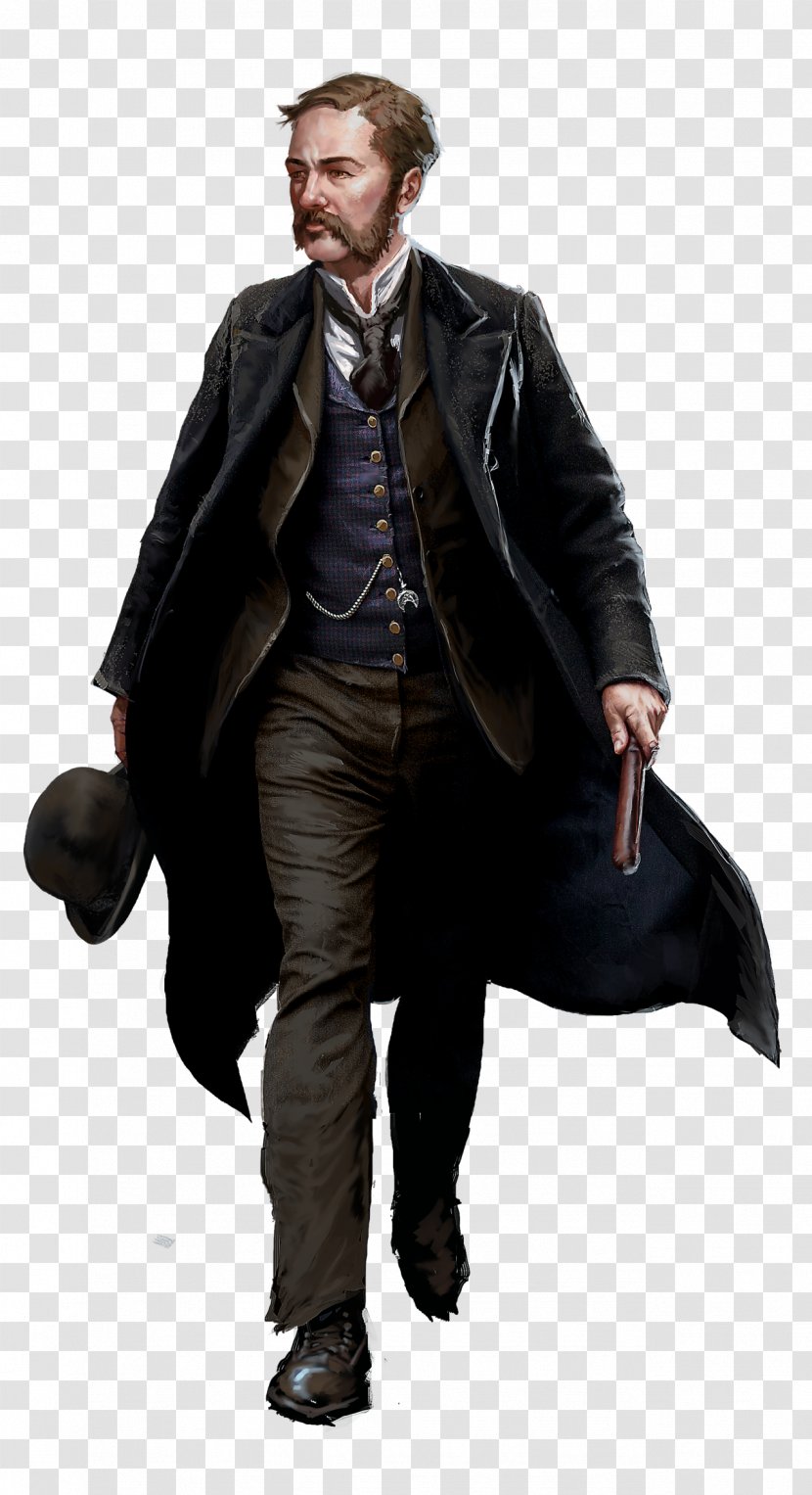 Inspector Frederick Abberline Assassin's Creed Syndicate Metropolitan Police Service Chief - Coat - Assassin Transparent PNG
