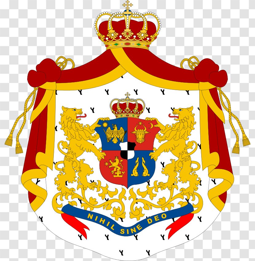 Kingdom Of Romania United Principalities Romanian War Independence Danubian - Coat Arms Transparent PNG