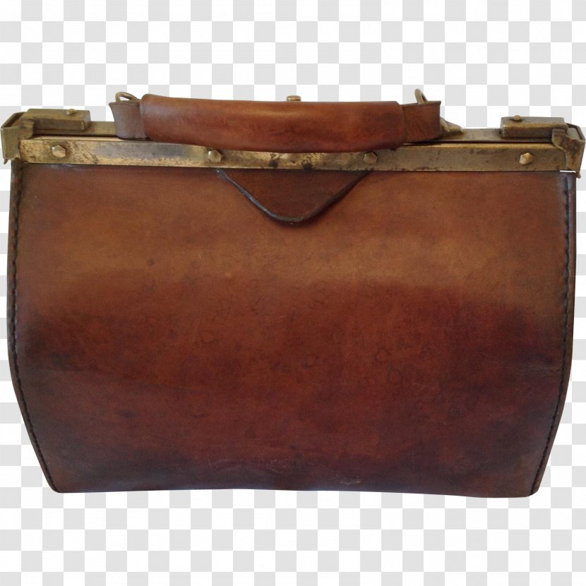 Handbag Leather Medical Bag Coin Purse - Vintage Clothing Transparent PNG