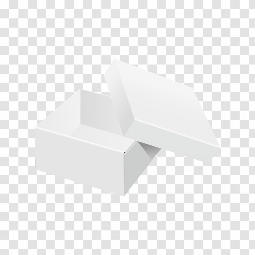 Box Rectangle - Table - Open And Lid Transparent PNG