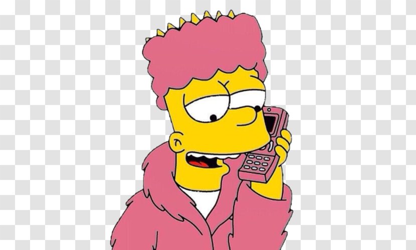 Bart Simpson Homer Principal Skinner IPhone - Sticker Transparent PNG