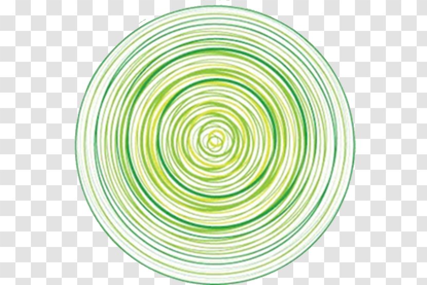 Xbox 360 Circle Concentric Objects - Spiral - Green Transparent PNG