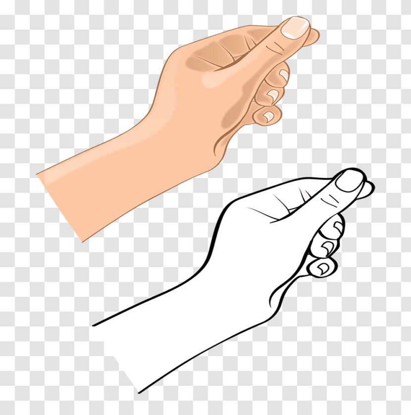 Hand Finger Graphic Design Thumb - Flower - Gesture Transparent PNG