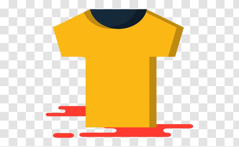 T-shirt Sleeve Icon - Orange - T-Shirt Transparent PNG