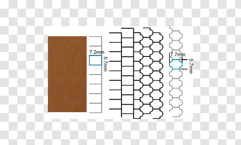 Tile Paper TT Scale Herringbone Pattern - Multi-style Transparent PNG