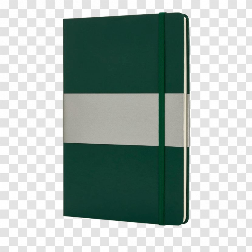Notebook Moleskine Paper Product Design Bookmark - Green Transparent PNG