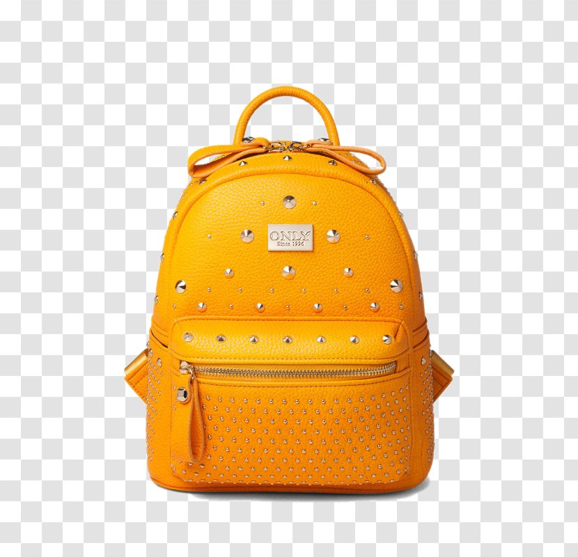 T-shirt Yellow Backpack Bag - Flower - Lemon Transparent PNG