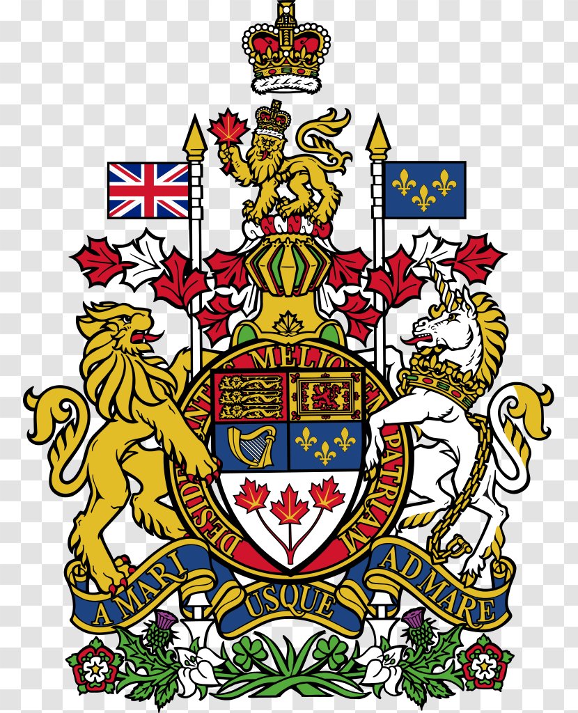 Arms Of Canada Royal Coat The United Kingdom Monarchy - Gules - Pictures Courtrooms Transparent PNG