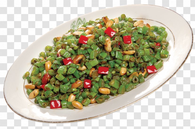 Vegetarian Cuisine Succotash Vegetable Food - Lam Vegetables Green Beans Transparent PNG