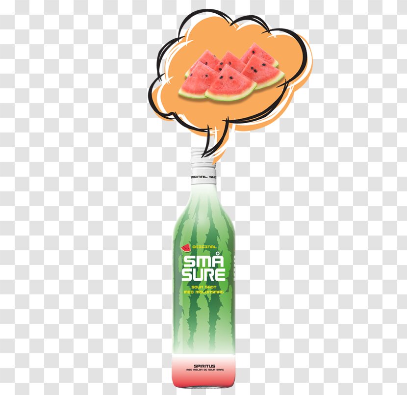 Liqueur Shooter Alcoholic Drink Sour Watermelon - Bottle Transparent PNG