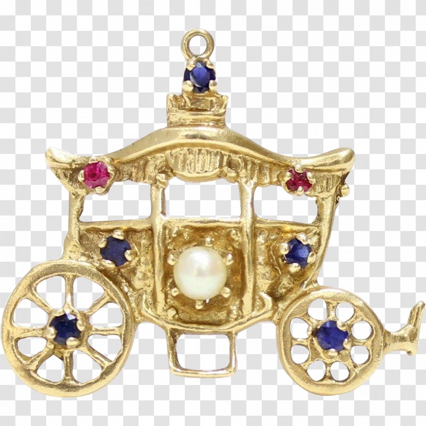 Carriage Gold Jewellery Horse And Buggy Charm Bracelet - Cinderella Transparent PNG