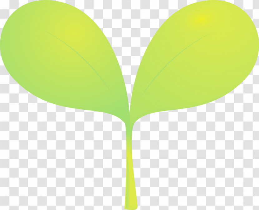 Green Leaf Yellow Plant Plant Stem Transparent PNG