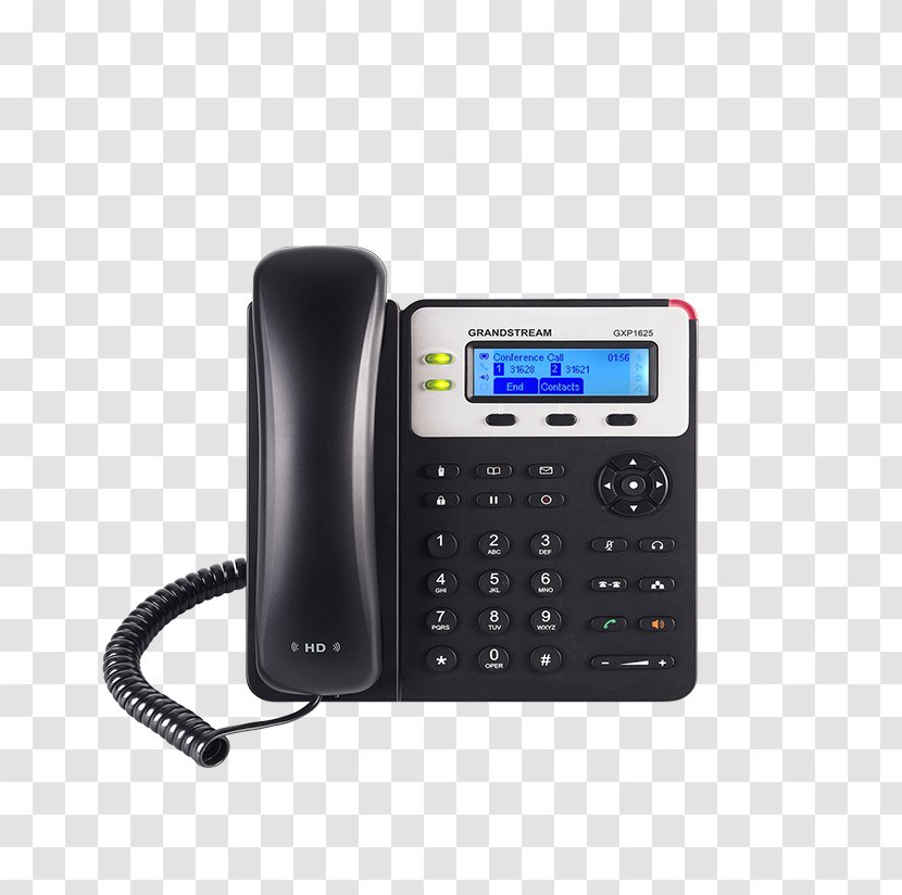 Grandstream GXP1625 Networks VoIP Phone Telephone Session Initiation Protocol - Ip Pbx - Business Transparent PNG