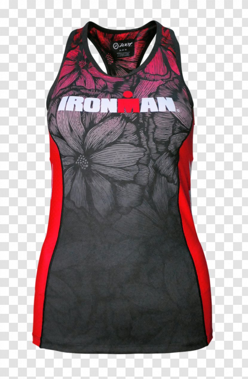 2016 Ironman World Championship T-shirt Triathlon Kona Brewing Company Jersey - Red Transparent PNG