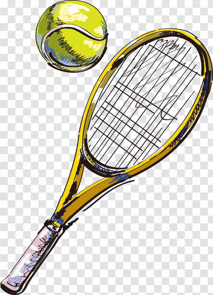 Tennis Racket Throw Pillow Badminton - Sports Equipment Transparent PNG