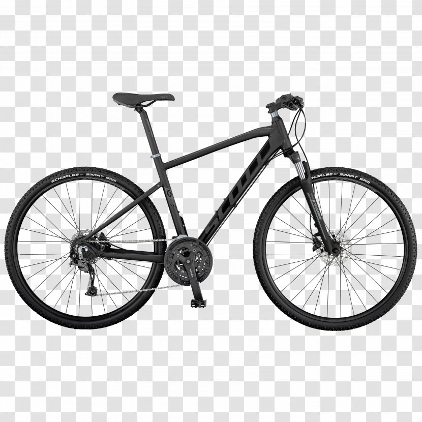 Hybrid Bicycle Scott Sports Cyclo-cross Forks - Suntour Transparent PNG