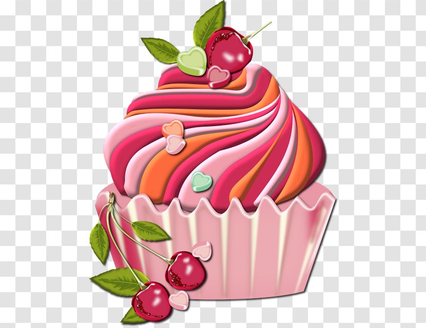 Cakes And Cupcakes Muffin Cupcake Clip Art - Cake Decorating Transparent PNG