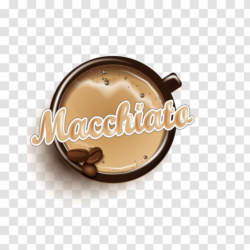 Coffee Cup Tea Latte Cafe - Vector Transparent PNG