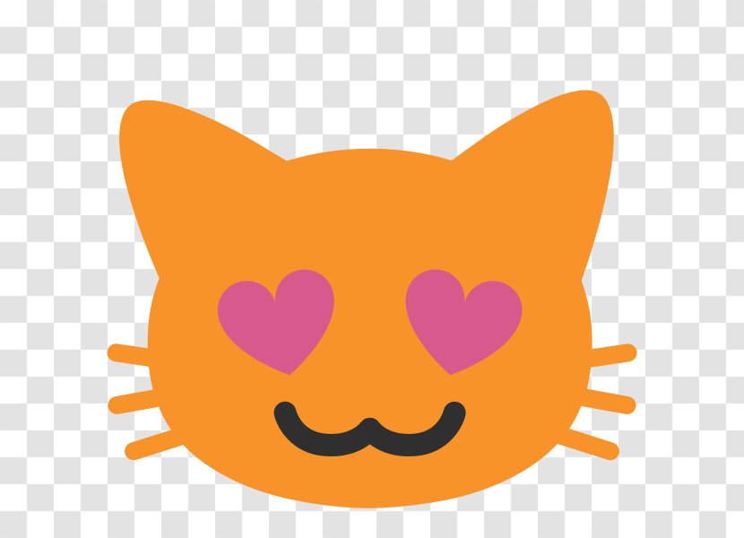 Cat Kitten Felidae Emoji Smile - Small To Medium Sized Cats Transparent PNG