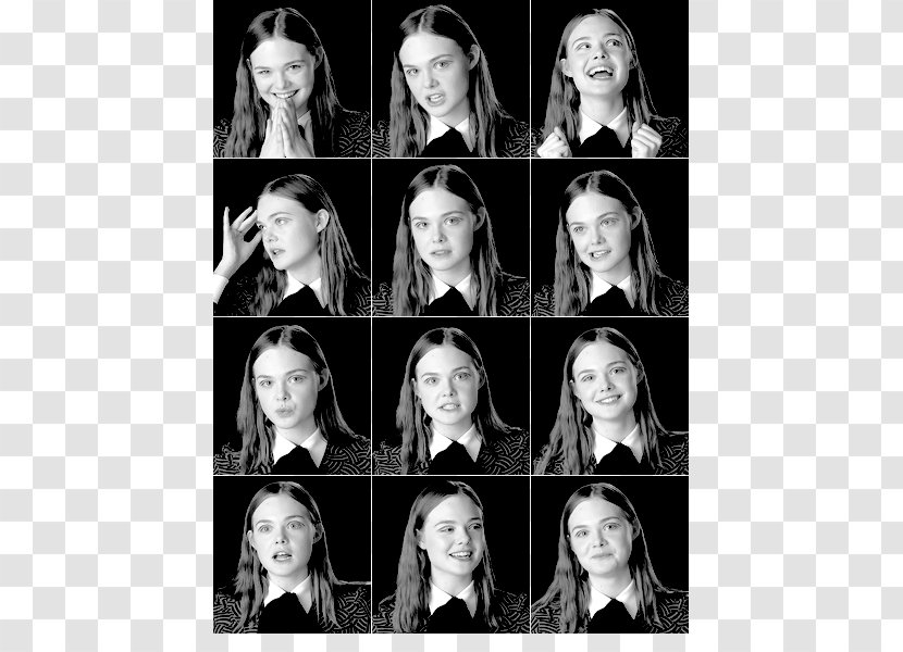 Eyebrow Portrait Photography Human Behavior Forehead - Frame - Dakota Fanning Transparent PNG