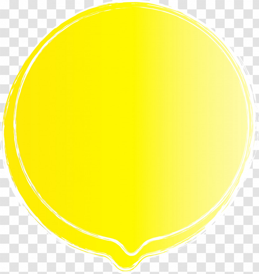 Yellow Green Circle Balloon Transparent PNG